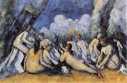 Paul Cezanne Les grandes Baigneuses Germany oil painting artist